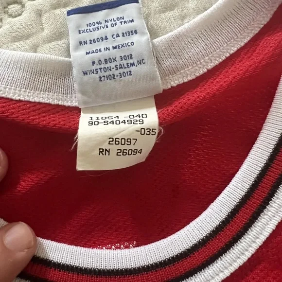 Vintage 1990s Micheal Jordan jersey. Youth size XL 18-20. Excellent condition